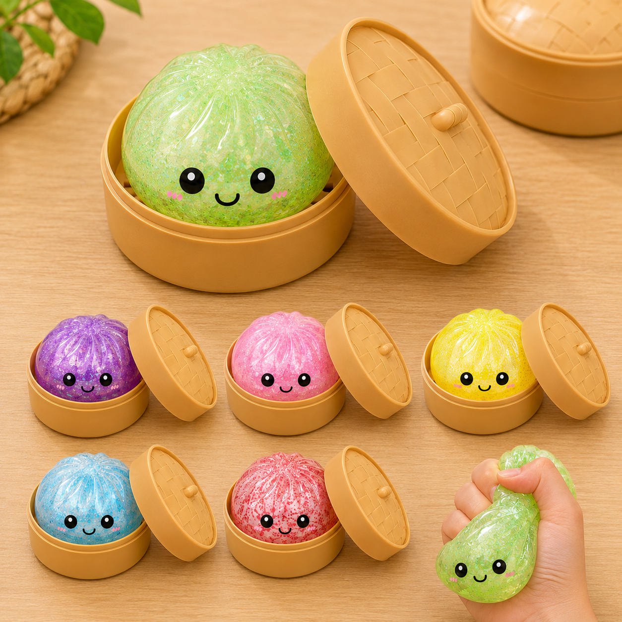 🥮Cute Squishy Dumpling Toy