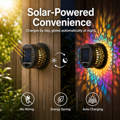 🏡𝓢𝓲𝓶𝓹𝓵𝔂𝓓𝓪𝓲𝓵𝔂® Solar Mandala Projector Outdoor Lights