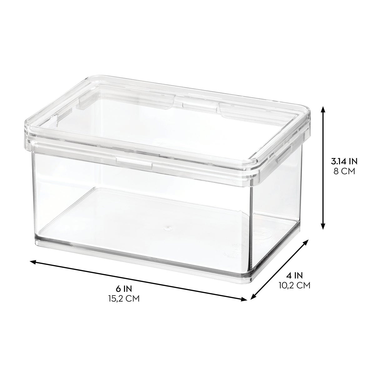 The Home Edit 2.5 qt. Clear Large Canister