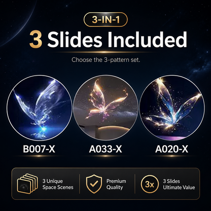 SVASP™360° Flexible Star Projector & Ambient Night Light (HD Optics Series)