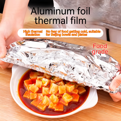 📢📢 50% OFF! ⏰【100 Pieces】 Aluminum Foil Insulating Cover