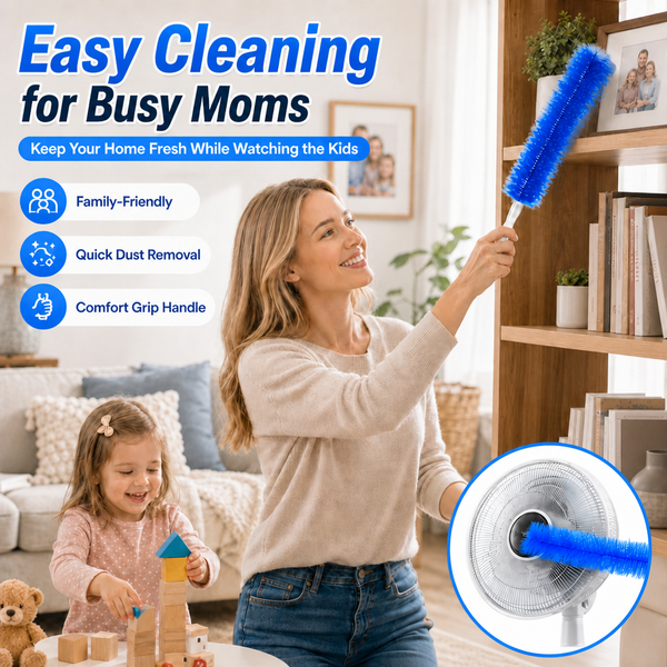 🥳2026 HOT SALE🥳💞50K+ SOLD! 🎁 50% OFF! Bendable Microfiber Head,Reusable Dust Remover