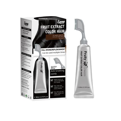 Quick-Coloring Hair Dye Comb