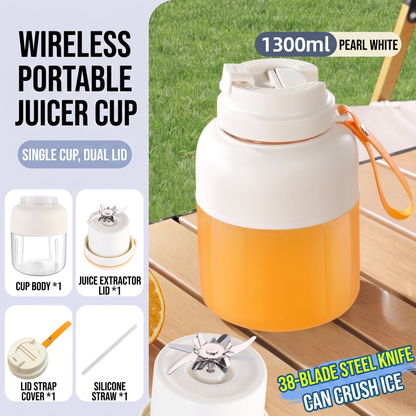 🔥Sale 43% OFF!✨1300ml High-Capacity Portable Blender 🍹 Stay Fresh On The Move
