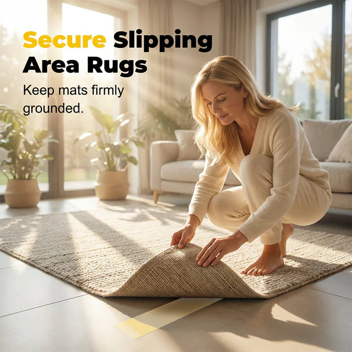 High-Strength Double Sided Tape – Waterproof & Non-Slip Adhesive for Carpet, Wallpaper & Balloons