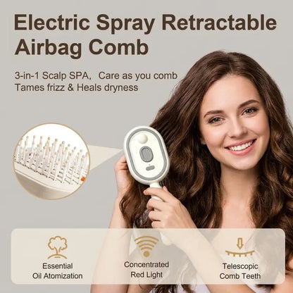 🔥2026 New Upgrade＆50％ Off⏰⏰✨ 3-in-1 Electric Spray Massage & Self-Cleaning Brush