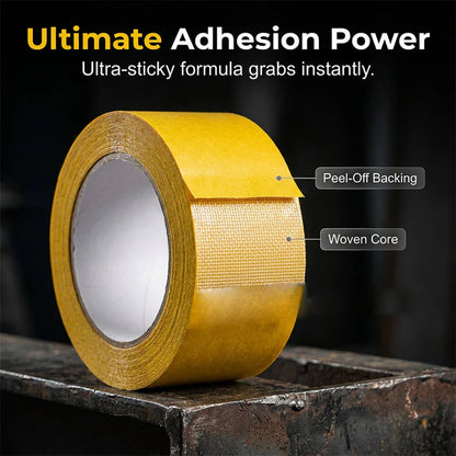 High-Strength Double Sided Tape – Waterproof & Non-Slip Adhesive for Carpet, Wallpaper & Balloons