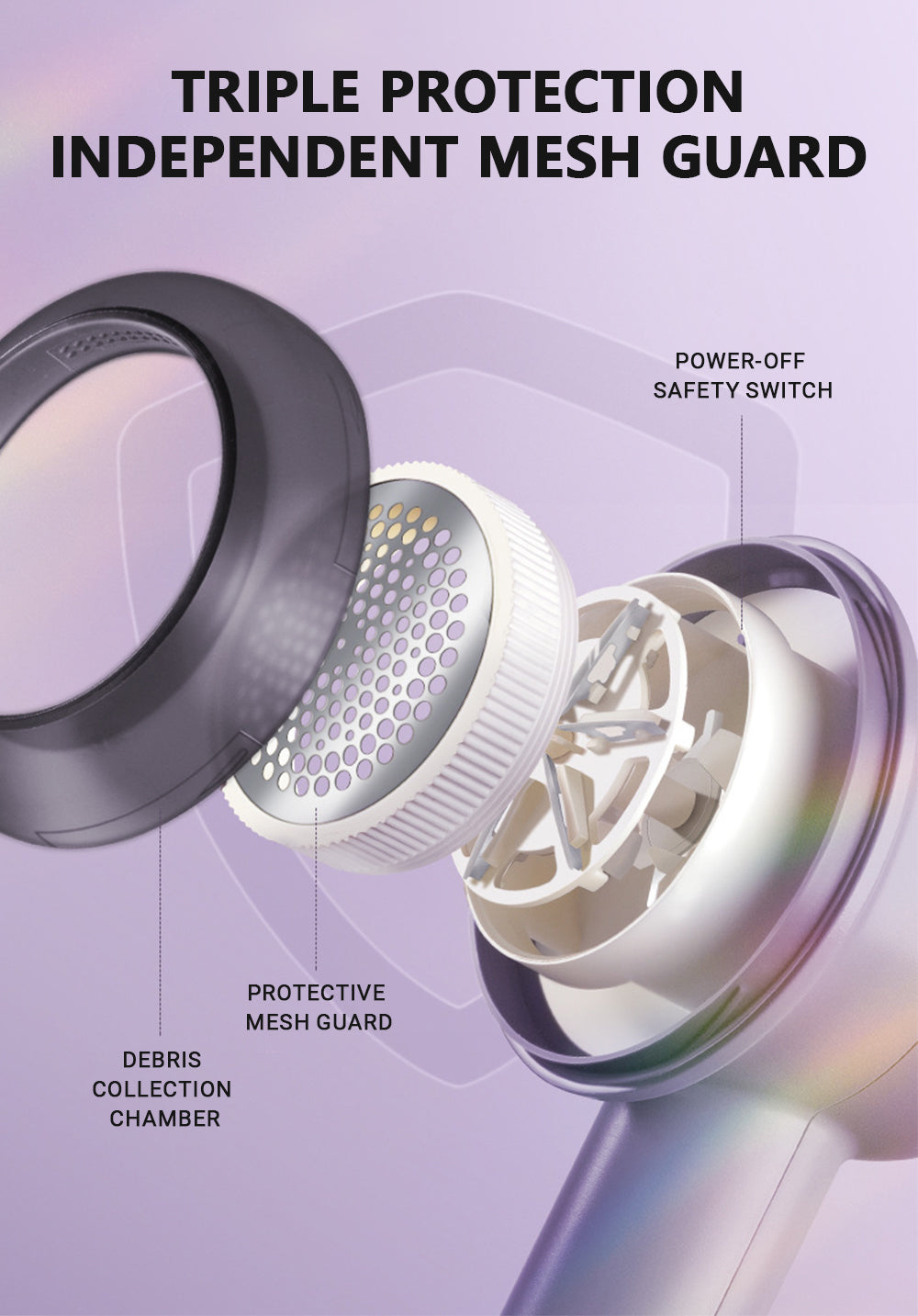 ⭐Remifa® Rechargeable Fabric Shaver Fuzz Remover