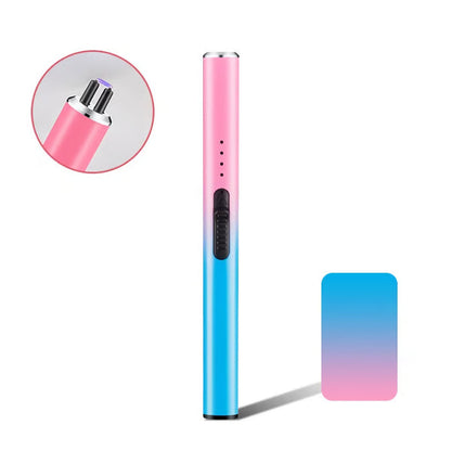 🔥Windproof Flameless Electric Lighter ✅ Suitable for home gas stove, aromatherapy, camping barbecue
