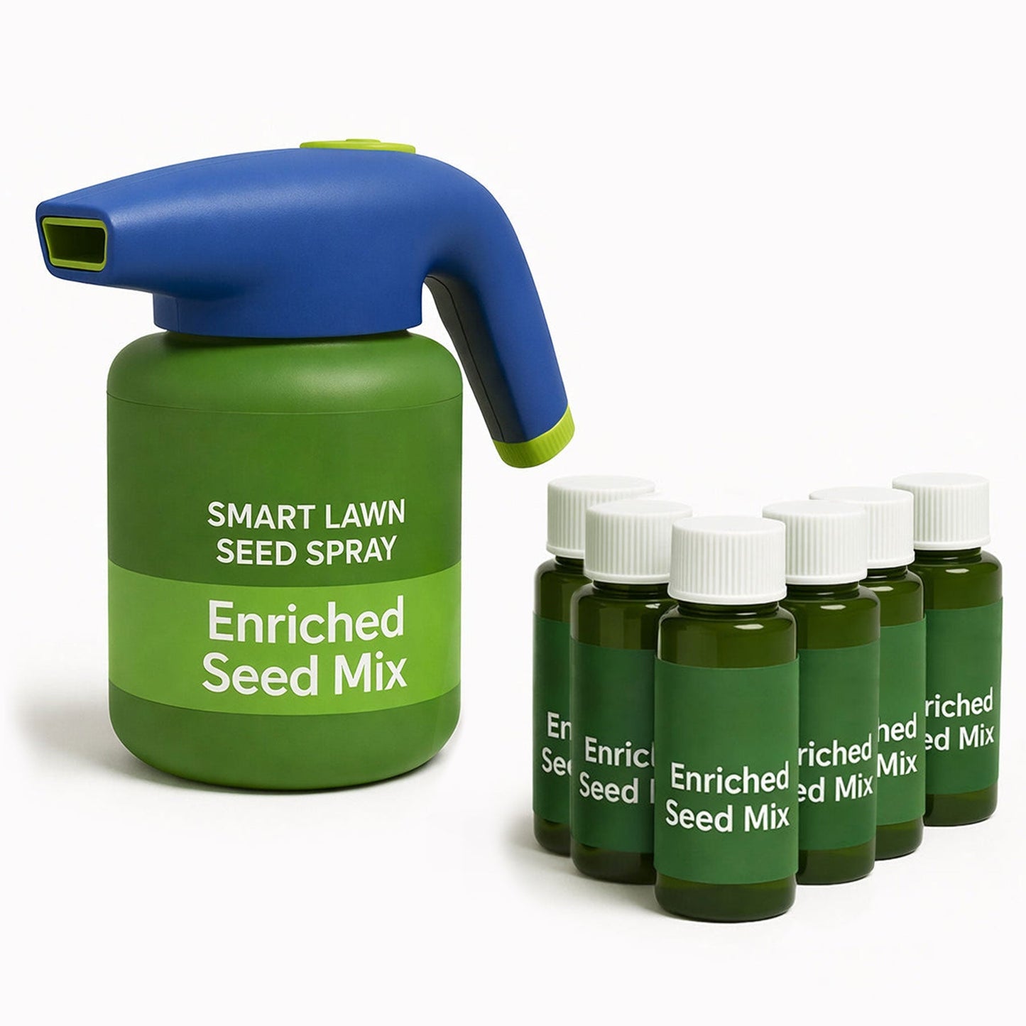 🔥Over 100,000 Boxes sold🔥Hydro Seeding Lawn Solution(Get a Thicker,Greener Lawn in Just a few Days)