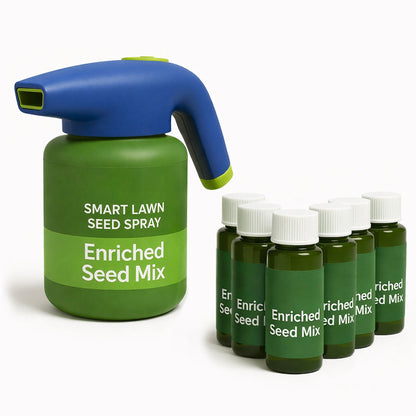 🔥Over 100,000 Boxes sold🔥Hydro Seeding Lawn Solution(Get a Thicker,Greener Lawn in Just a few Days)