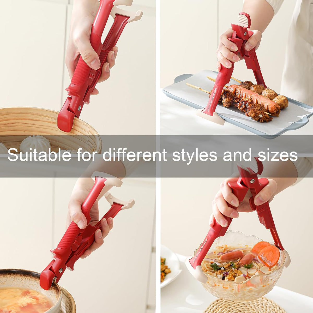 Aphine® 2-in-1 Anti-Scald Bowl Holder Clip for Kitchen
