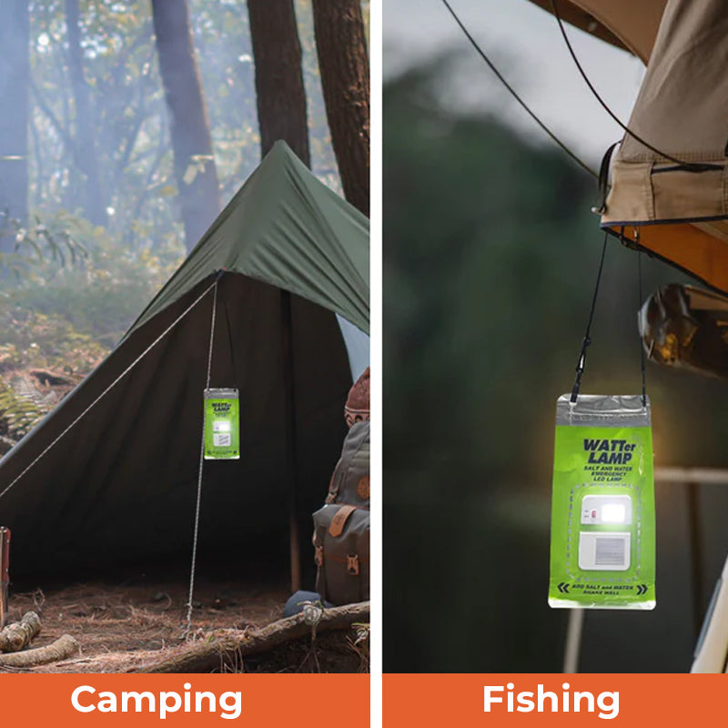 🌞HOT SALE 33%+ OFF✨Wilderness&Emergency Survival Salt Water Lamp💦⚡