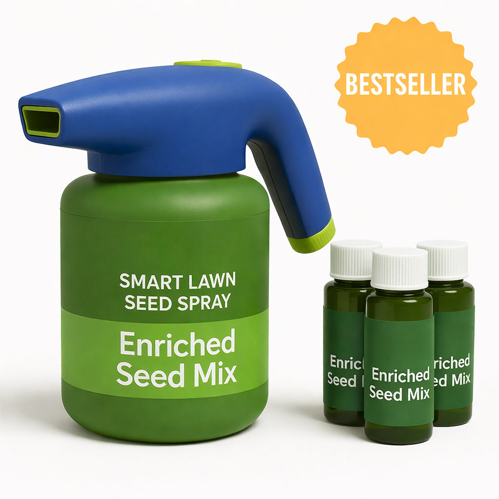 🔥Over 100,000 Boxes sold🔥Hydro Seeding Lawn Solution(Get a Thicker,Greener Lawn in Just a few Days)
