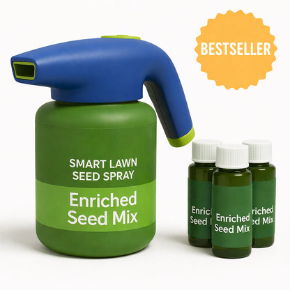 🔥Over 100,000 Boxes sold🔥Hydro Seeding Lawn Solution(Get a Thicker,Greener Lawn in Just a few Days)