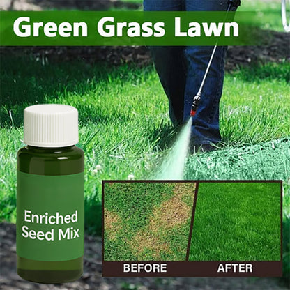 🔥Over 100,000 Boxes sold🔥Hydro Seeding Lawn Solution(Get a Thicker,Greener Lawn in Just a few Days)