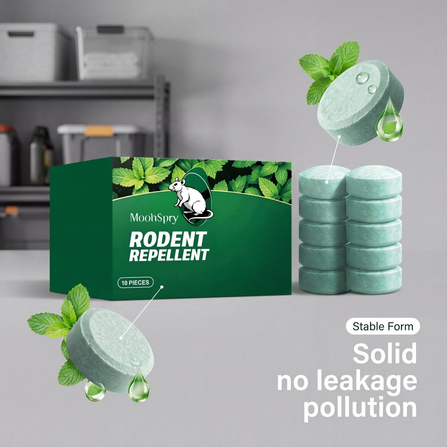 🔥LAST DAY 50% OFF🔥🌿Natural Peppermint Rodent Repellent Balls (12 Pack) 🚫Keep Rats, Mice & Pests Away Safely✅