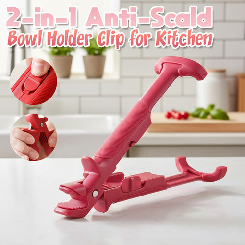 Aphine® 2-in-1 Anti-Scald Bowl Holder Clip for Kitchen