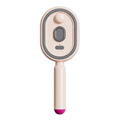 Electric Scalp Massage Comb – Detangling, Anti-Static, Self-Cleaning with Essential Oil Spray