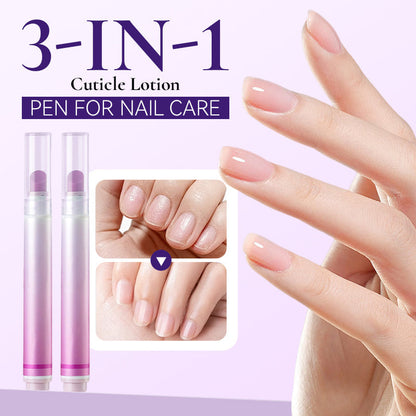 🏠Official Store丨🔥Hot Sale - 50% OFF⏰️ AEXZR® 3-in-1 Cuticle Lotion Pen for Nail Care