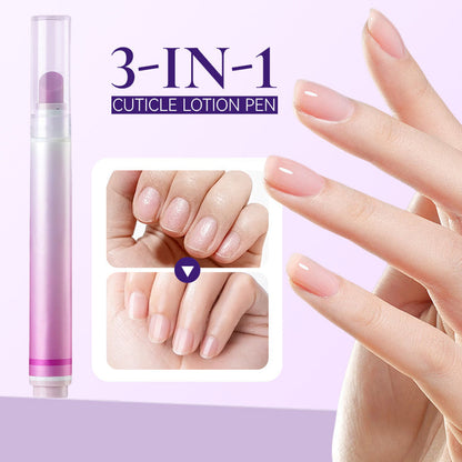 🏠Official Store丨🔥Hot Sale - 50% OFF⏰️ AEXZR® 3-in-1 Cuticle Lotion Pen for Nail Care